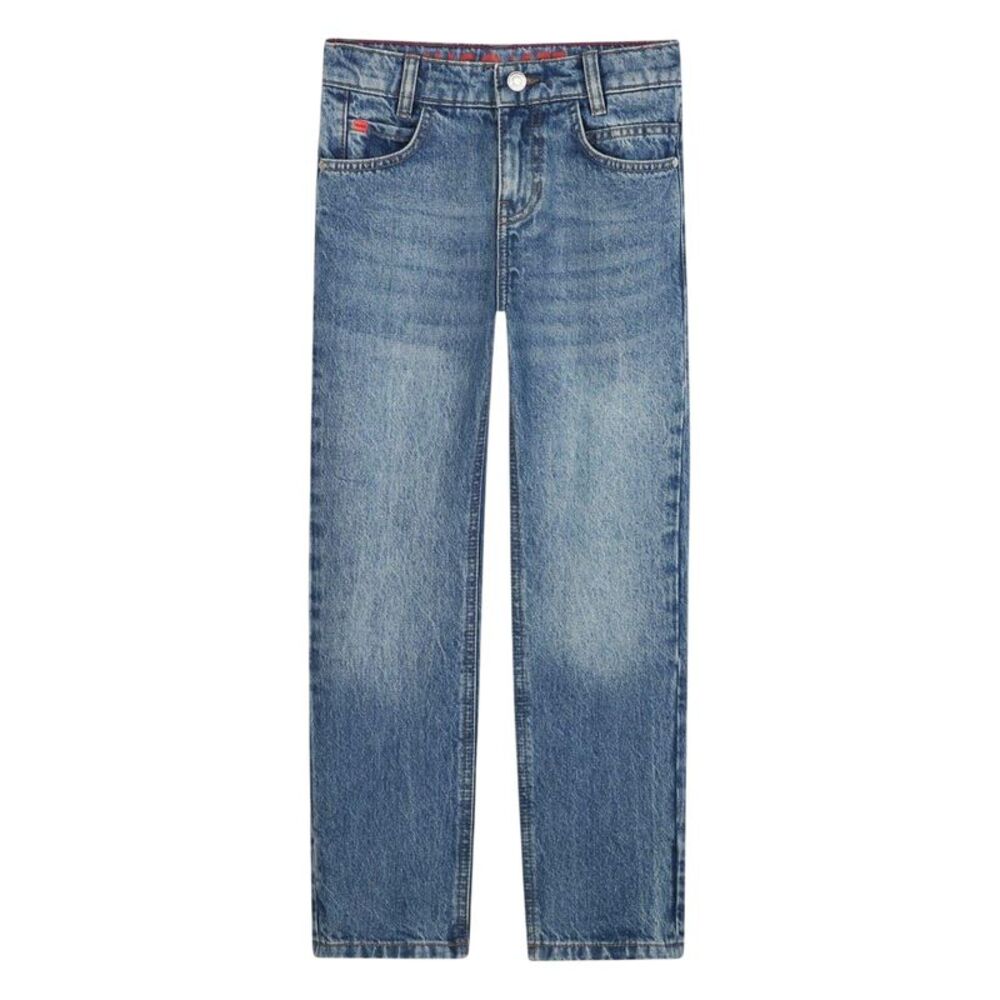 Hugo Childrens/Kids Denim Straight Jeans / Blue Stone